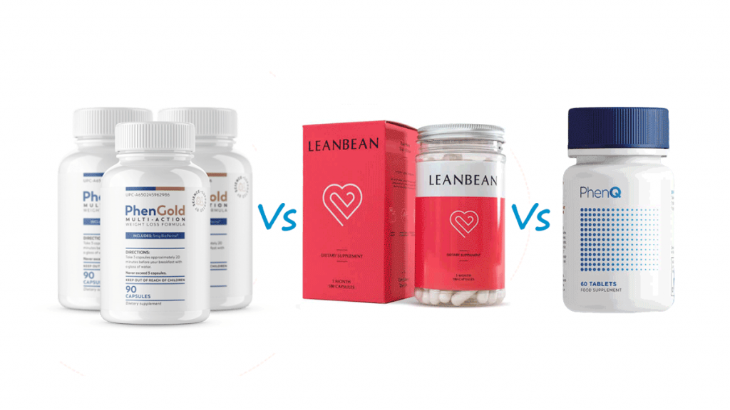 PhenGold vs Leanbean vs PhenQ Meldexinternational